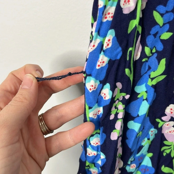 Lilly Pulitzer Maya Foxy Foxglove Floral Belted Dress - Picture 5 of 8